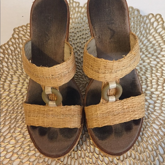 Mia Raffia Summer Wedges (S6) - Picture 6 of 6